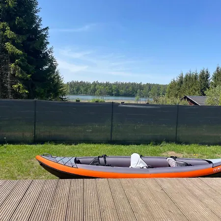 Nyaraló Rajskie Slow Life Nad Jeziorem Pluski